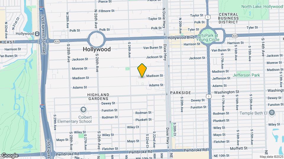 2244 Madison St Map and Location Details