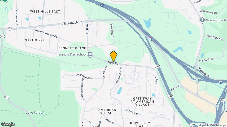 4225 Meadowbrook Rd Map and Location Details