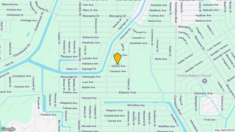 16083 Poplar Hl Ln Map and Location Details