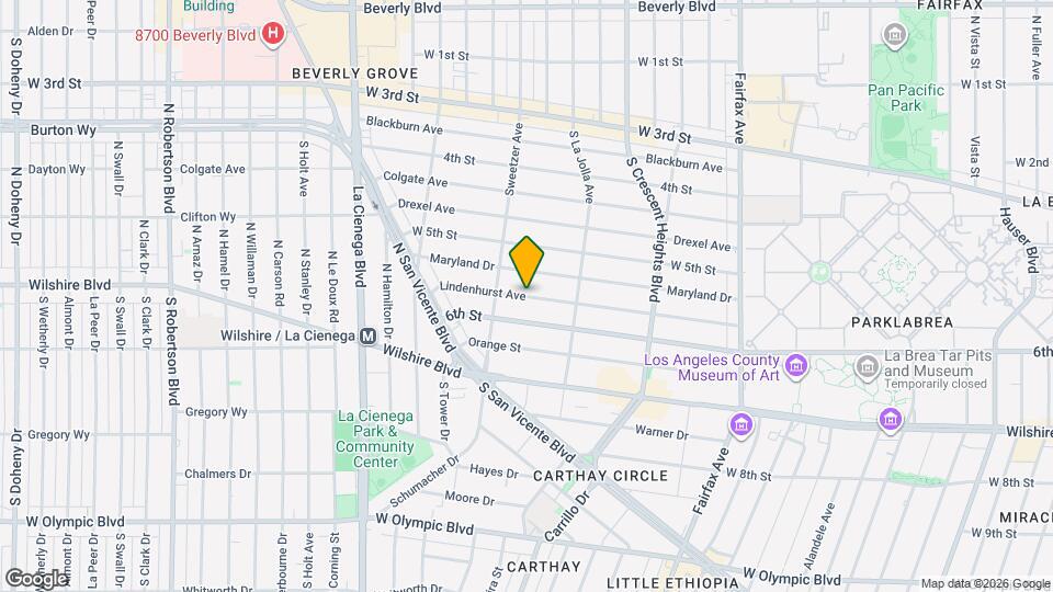 6503 Lindenhurst Ave Map and Location Details