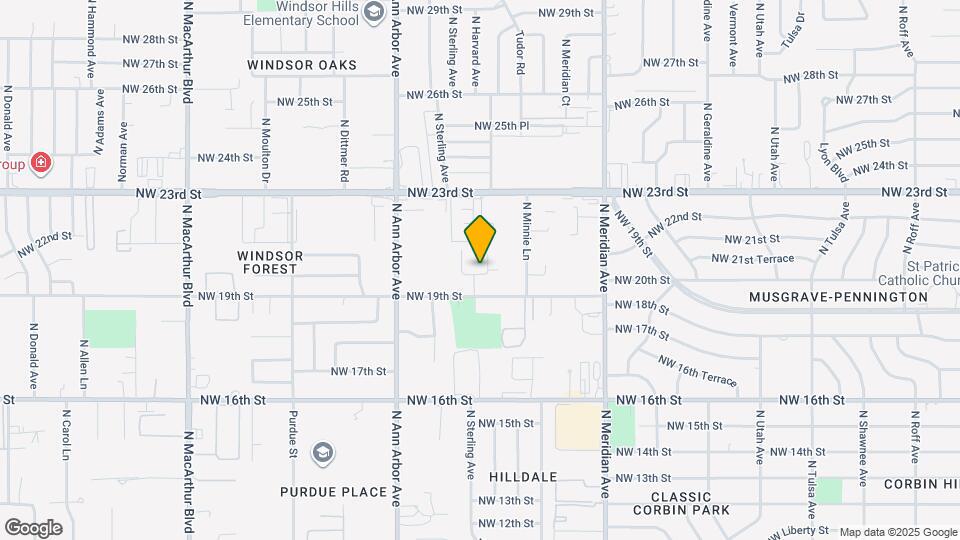 2001 E Harlow Pl Map and Location Details