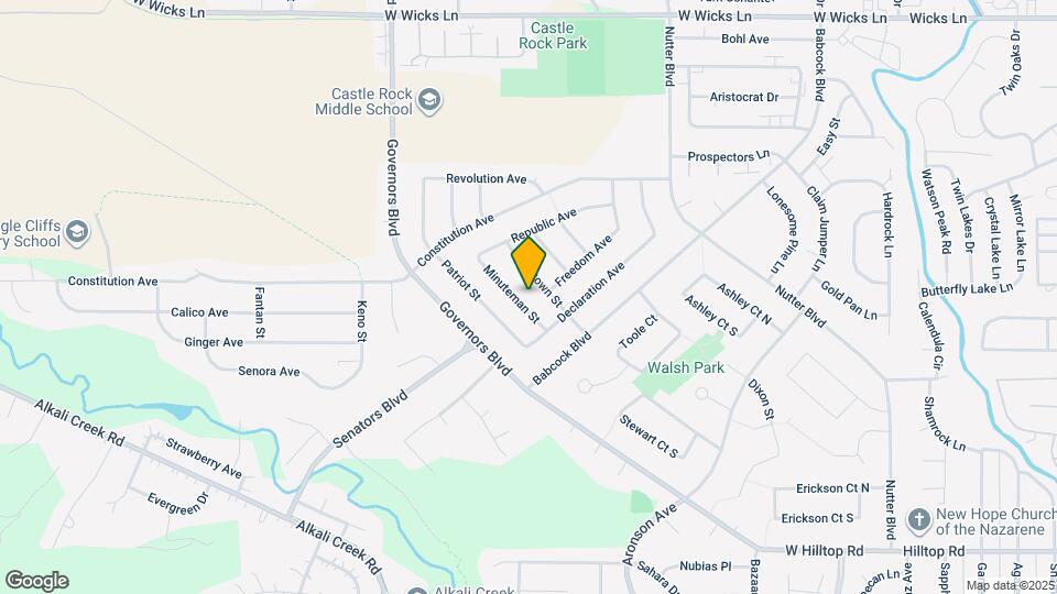 1133 Minuteman St Map and Location Details