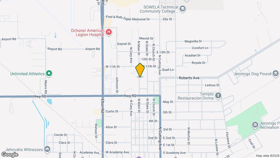 1318 N Main St Mapa y Detalles de la Ubicación