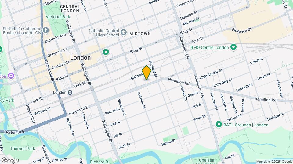 256 Burwell St S Map and Location Details