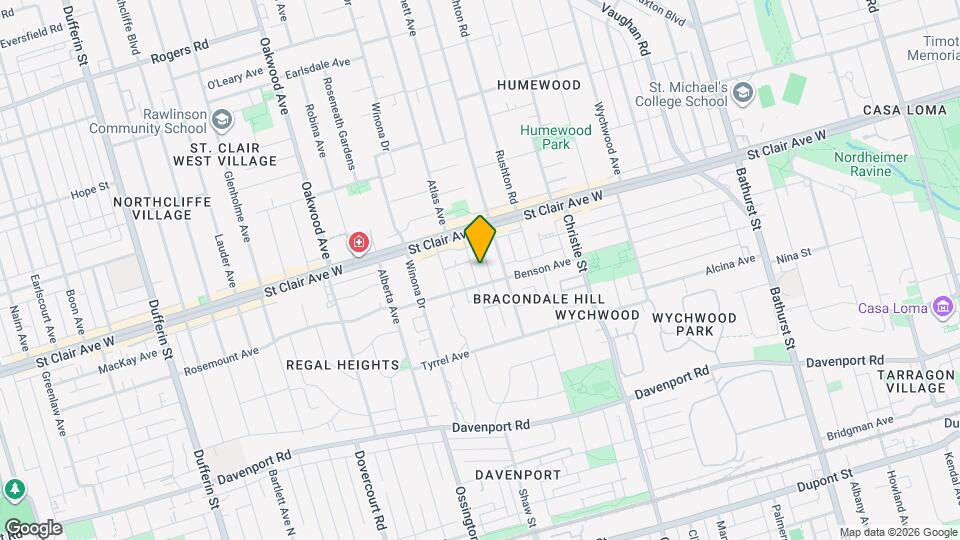 79 Greensides Ave, Unit Lower Map and Location Details