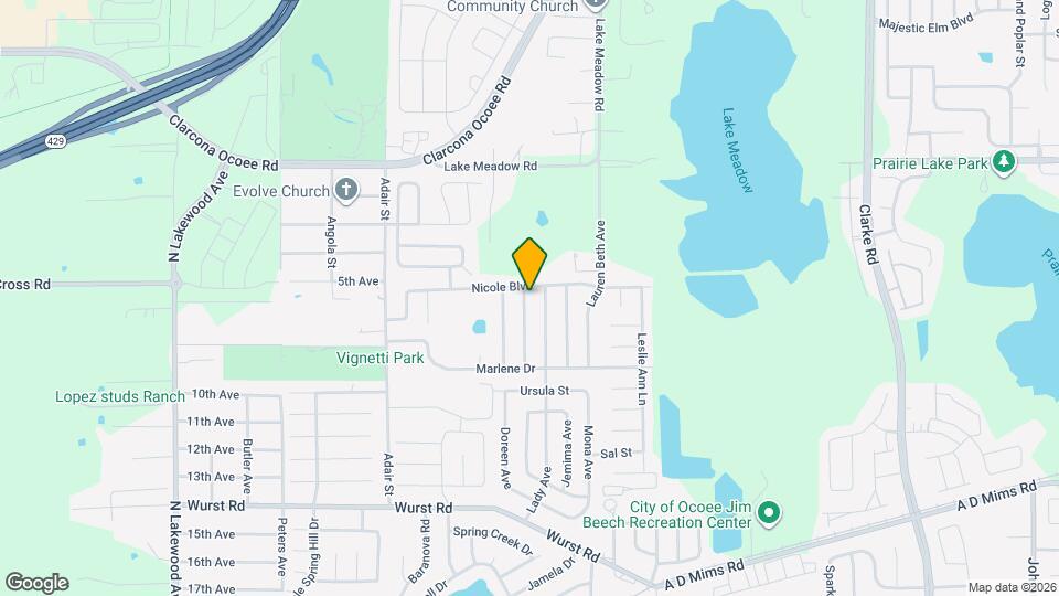 2009 Jessica Lea Ln Map and Location Details