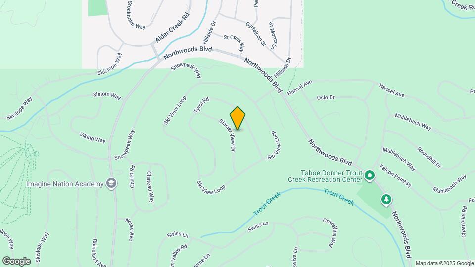 14234 Glacier View Dr Map and Location Details