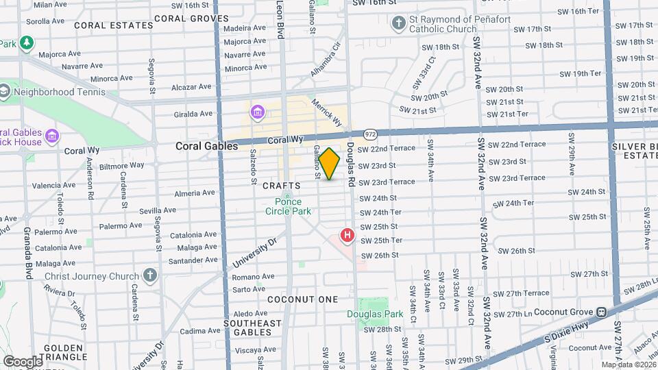 36 Almeria Ave Map and Location Details