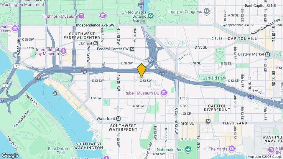 241 G St SW Mapa y Detalles de la Ubicación