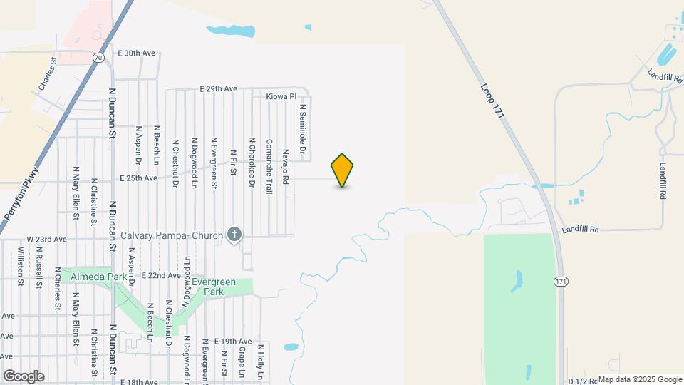 1509 Sioux Pl Map and Location Details