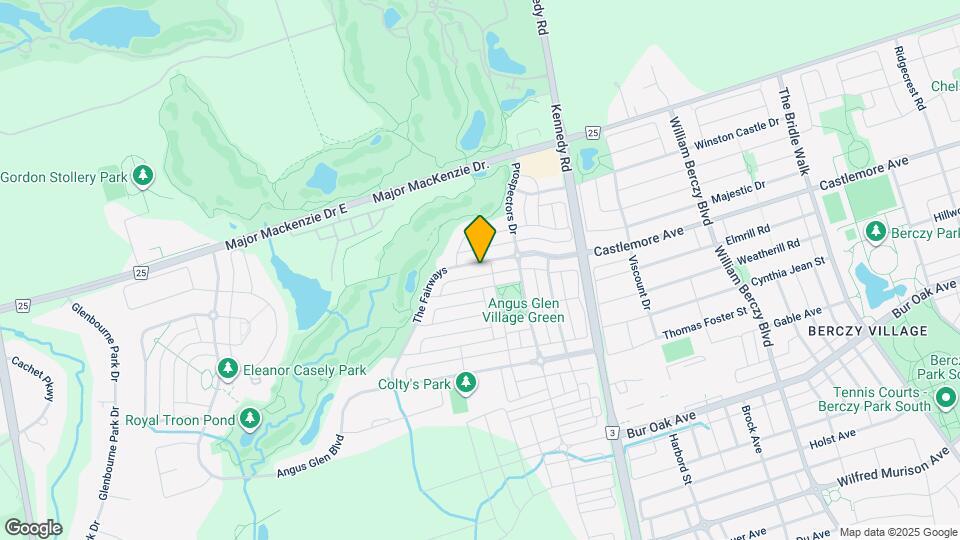 63 The Fairways Map and Location Details