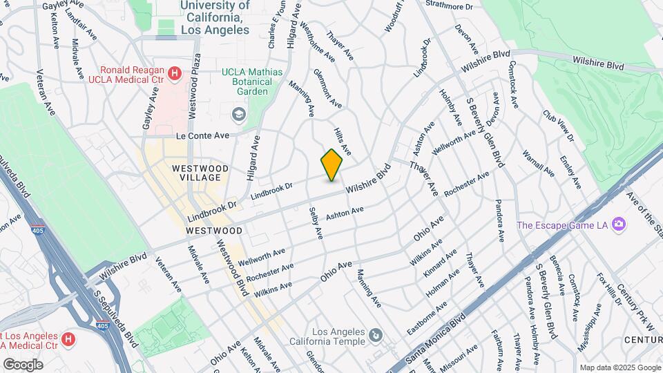 Sterling Wilshire Mapa y Detalles de la Ubicación