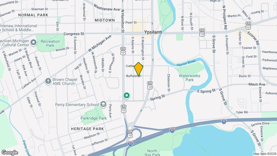 209 Buffalo St Map and Location Details