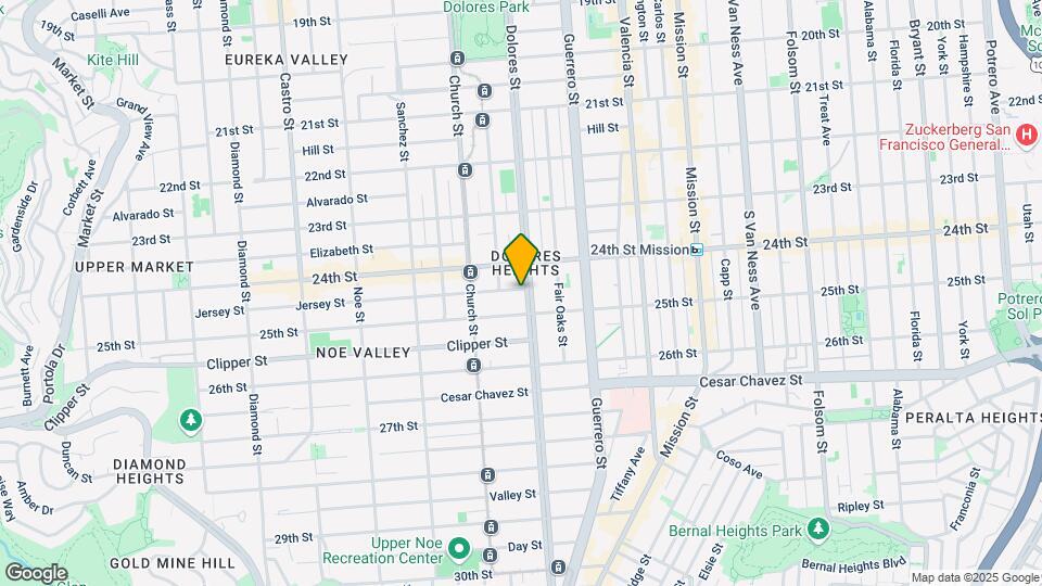 1150 Dolores St Mapa y Detalles de la Ubicación