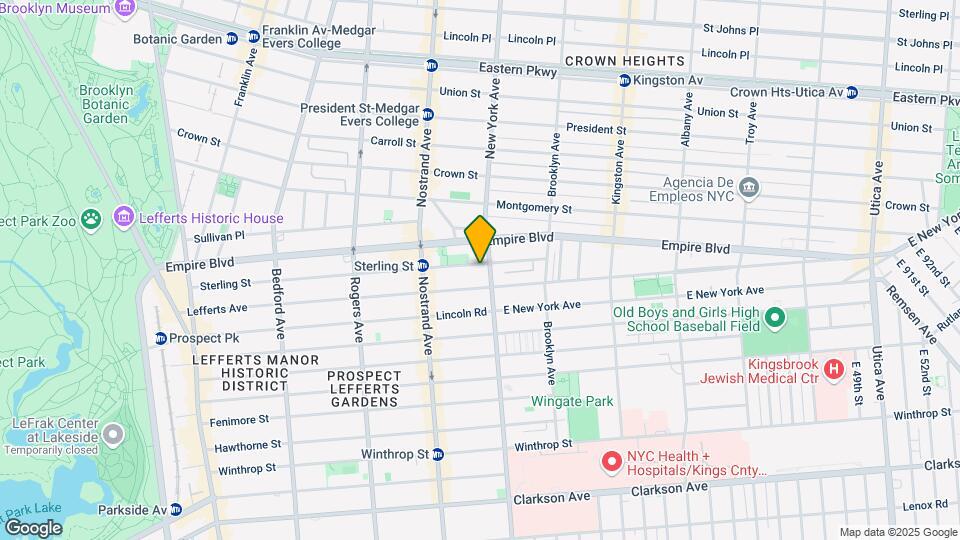 490-498 New York Ave Mapa y Detalles de la Ubicación