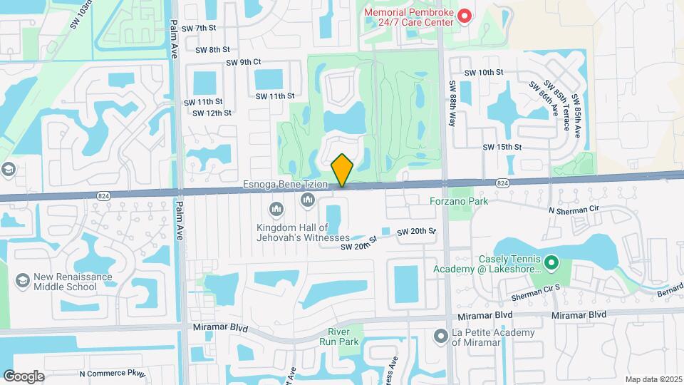 9419 SW 18th St Map and Location Details