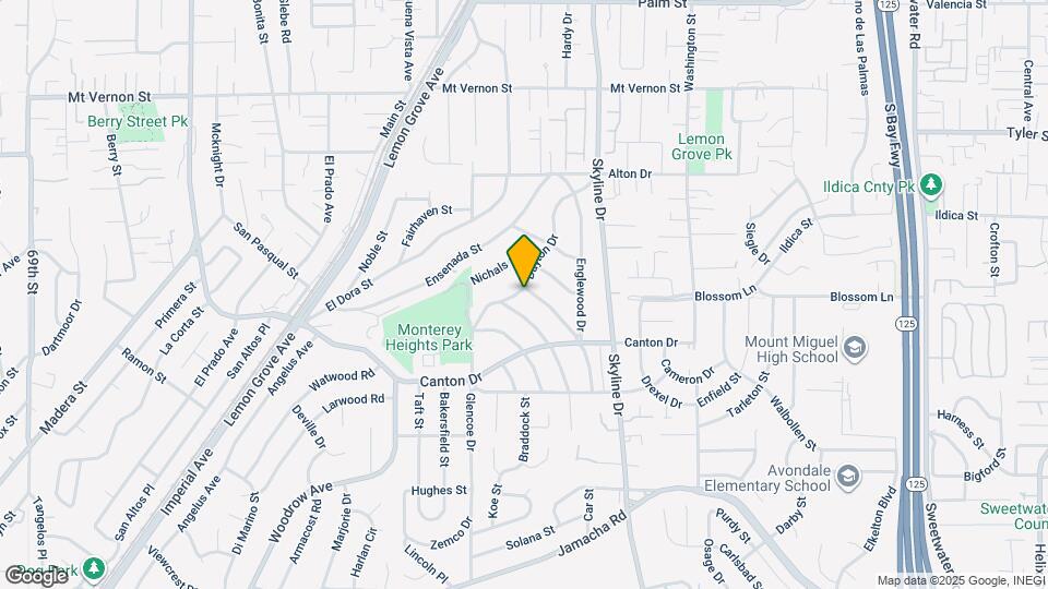 1785 Dayton Dr, Unit Upper West Bedroom Map and Location Details