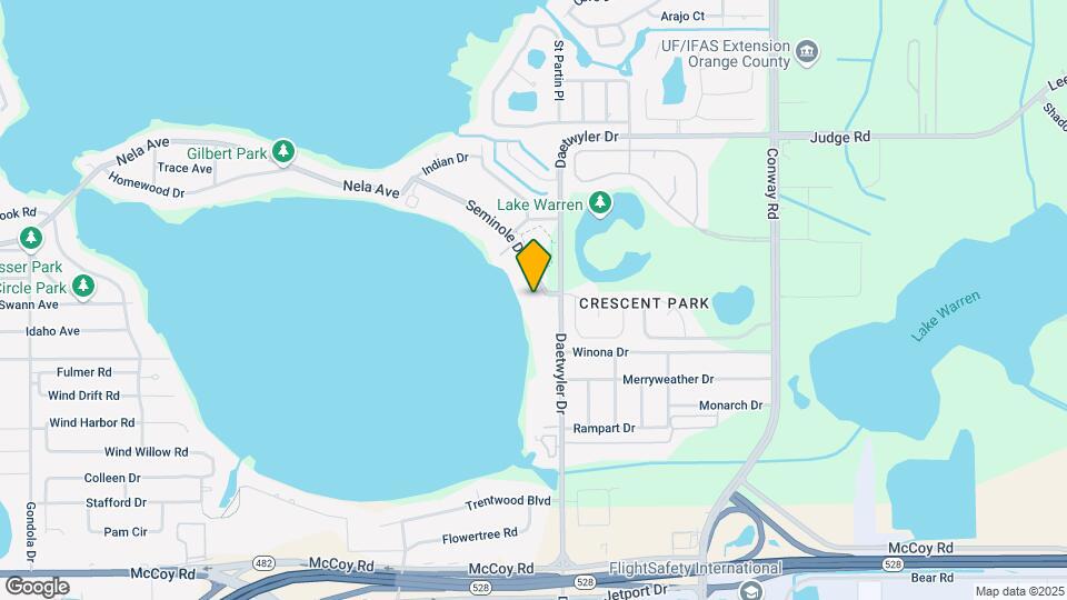 7232 Seminole Dr Mapa y Detalles de la Ubicación