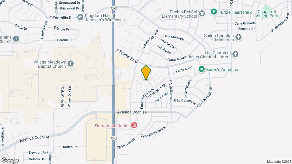 4426 Buena Loma Way Map and Location Details