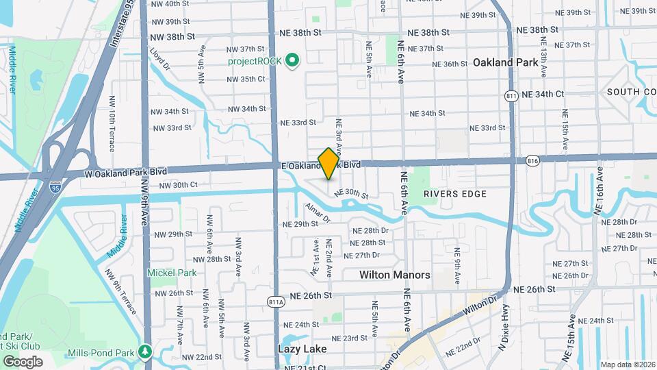 3024 NE 2nd Ter Map and Location Details