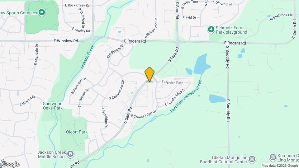 3315 S Oaklawn Cir Map and Location Details