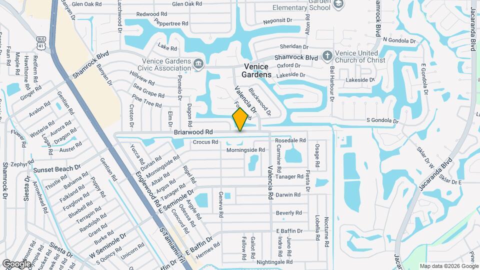 470 Briarwood Rd Map and Location Details