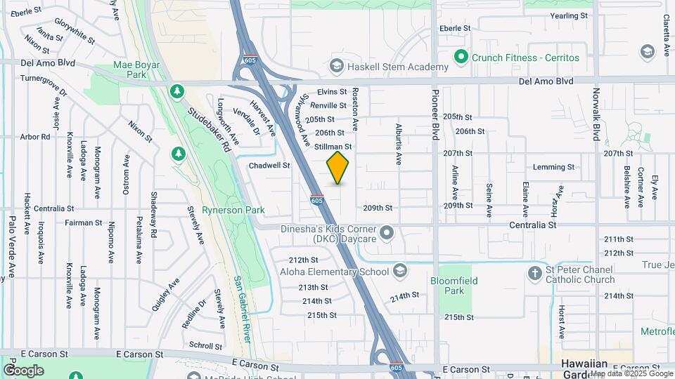 11532 Walcroft St Map and Location Details