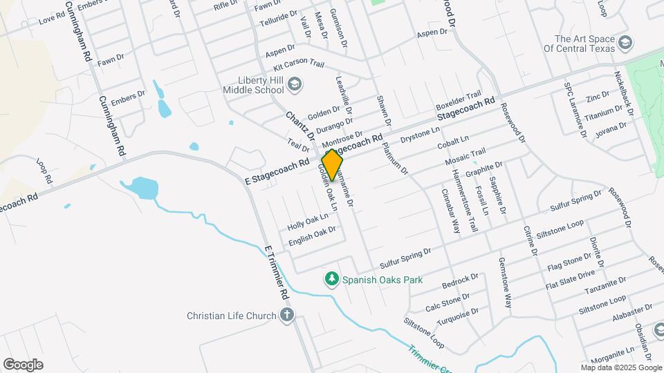 6704 Golden Oak Ln Map and Location Details