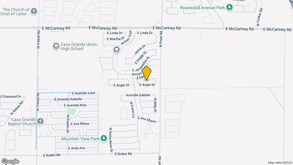 1444 E Angie Dr Map and Location Details