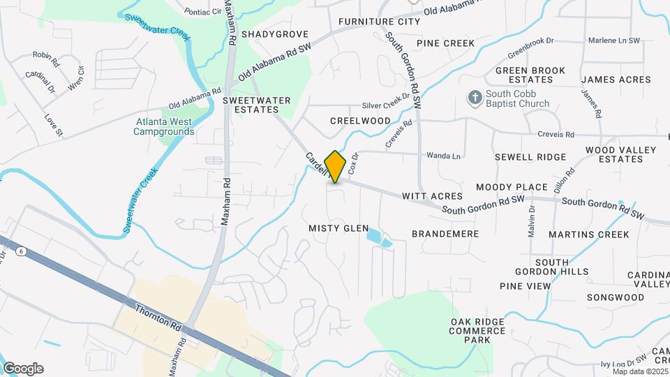 1953 Abbey Province Mapa y Detalles de la Ubicación