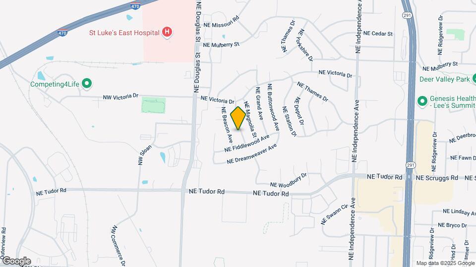 1212 NE Applewood St Map and Location Details