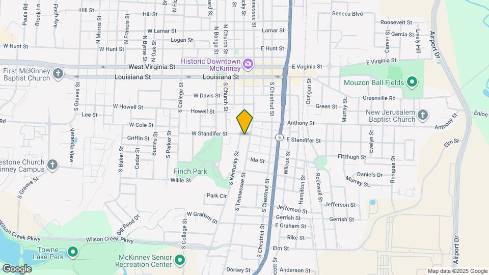 504 S Tennessee St Map and Location Details