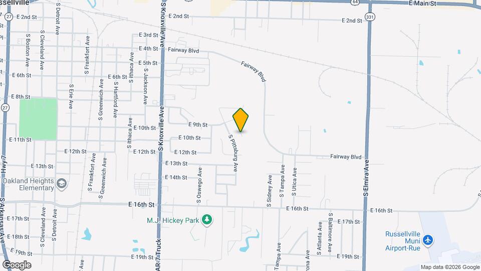 926 S Quincy Cove Map and Location Details