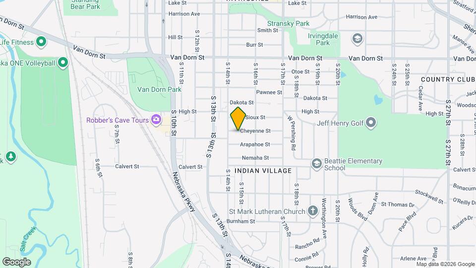 1439 Cheyenne St Map and Location Details