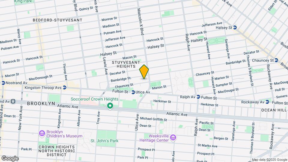 147 Chauncey St Map and Location Details