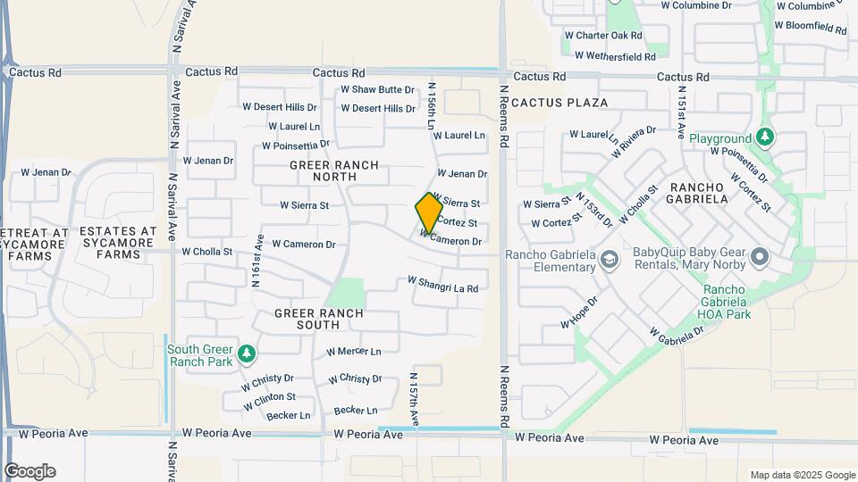 15651 W Cameron Dr Map and Location Details