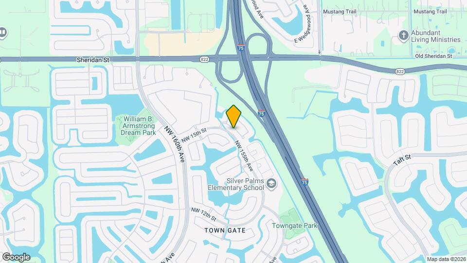 1474 NW 153rd Ln Map and Location Details