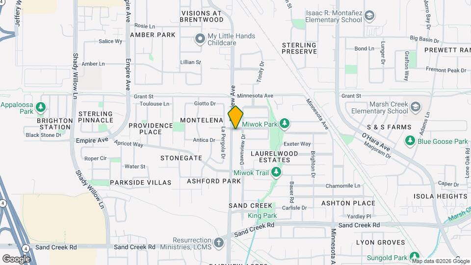 1760 Fairview Ave Map and Location Details
