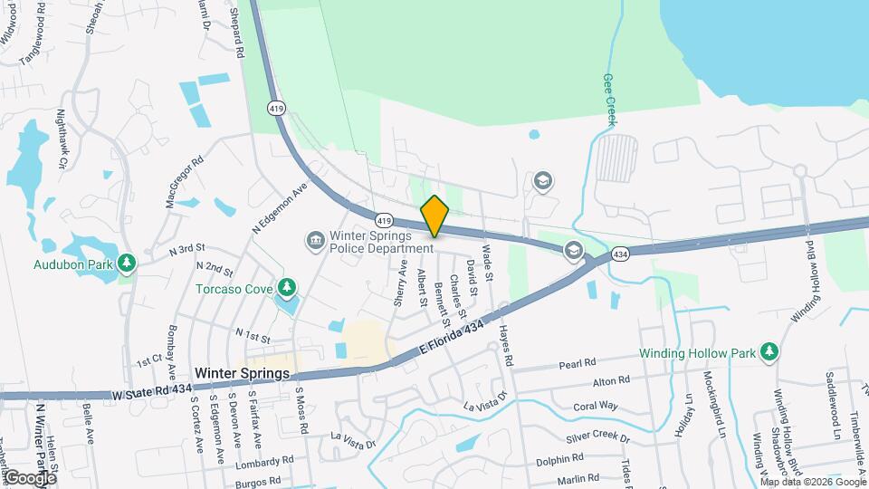 643 David St Map and Location Details