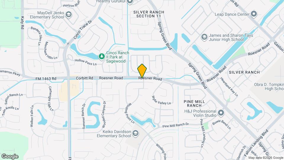 26938 Drybank Creek Ln Map and Location Details