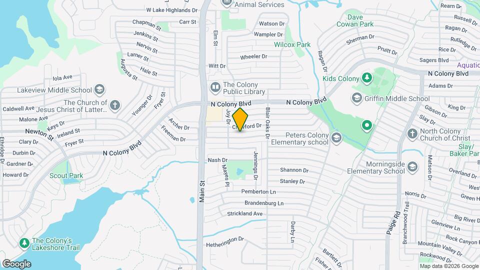 4817 Roberts Dr Map and Location Details