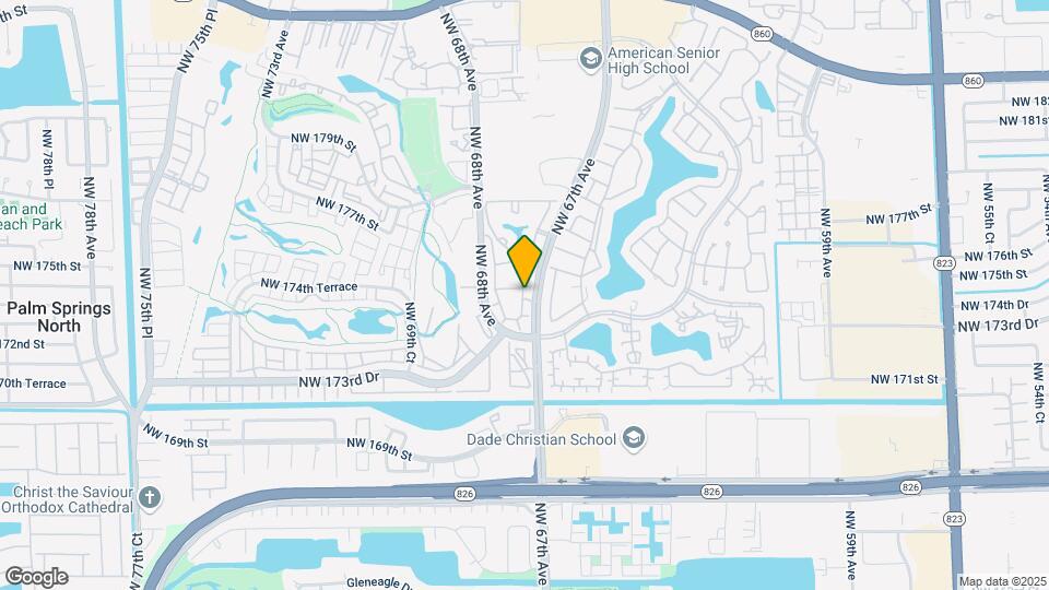 17485 NW 67th Ct Map and Location Details
