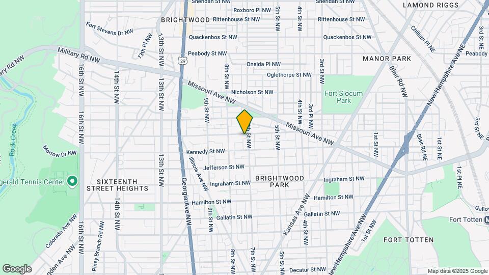 706 Longfellow St NW Map and Location Details
