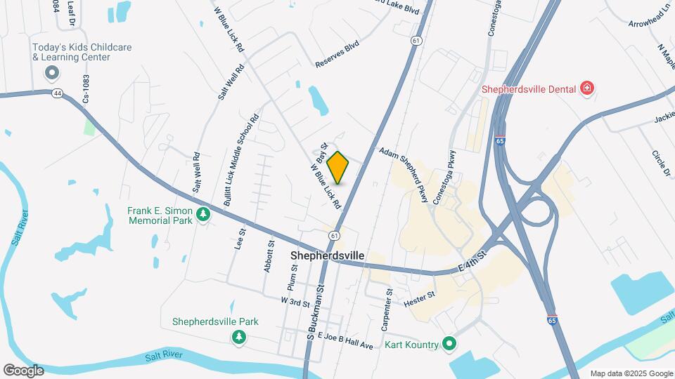 160 W Blue Lick Rd, Unit 1 Map and Location Details