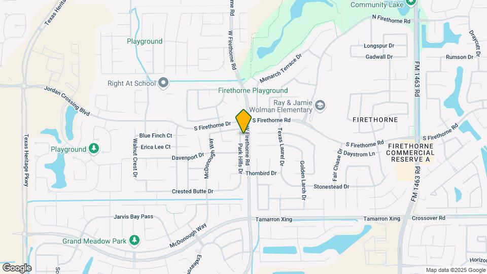 2619 Park Hills Dr Map and Location Details