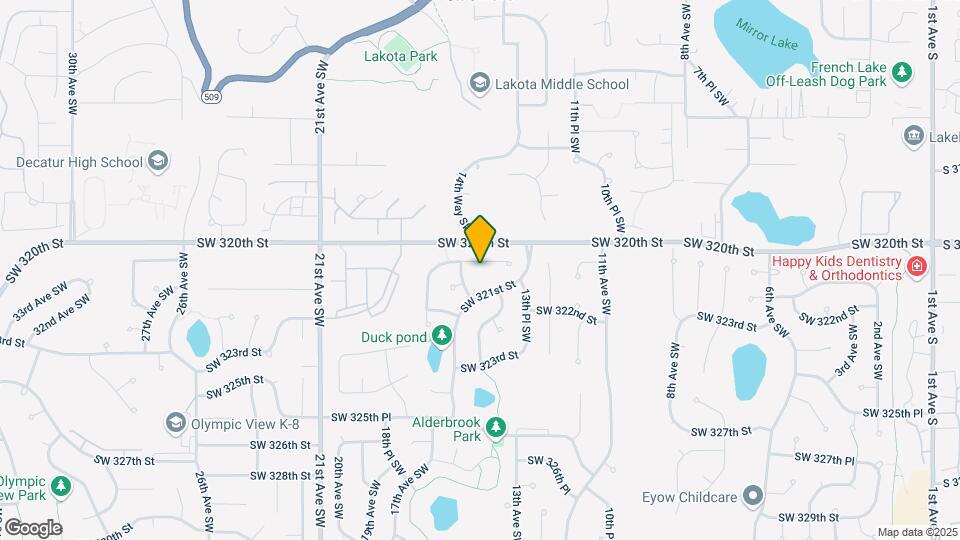 1433 SW 320th Pl Map and Location Details