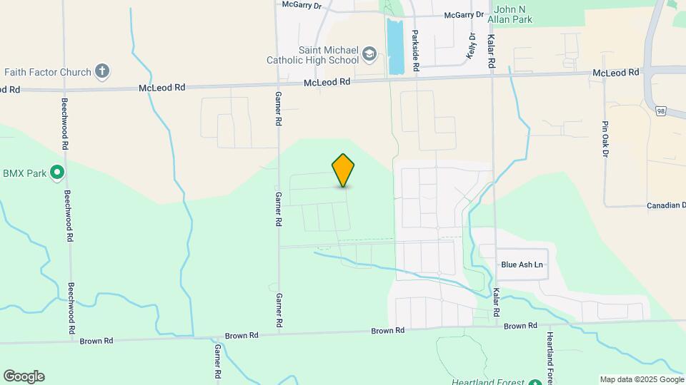 8610 Pawpaw Ln Map and Location Details