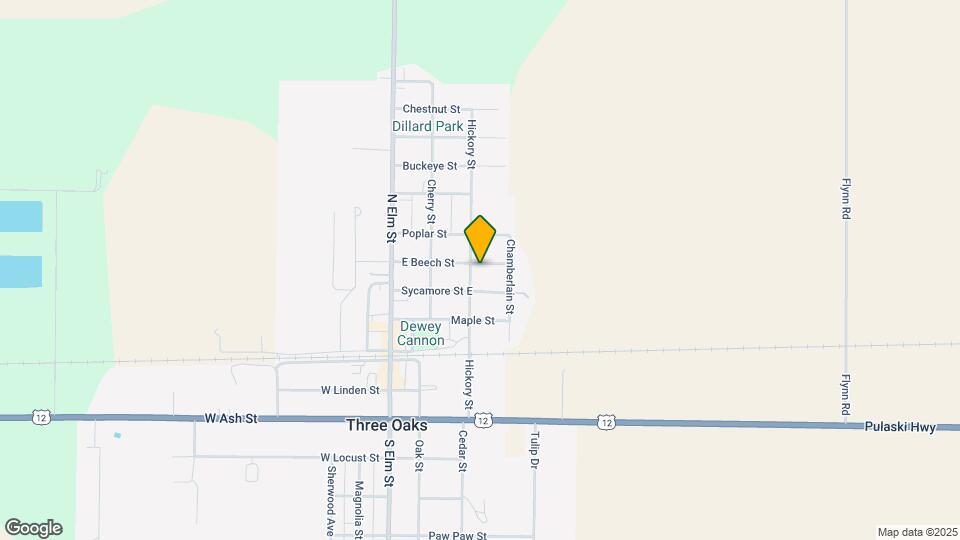 204 E Beech St Map and Location Details