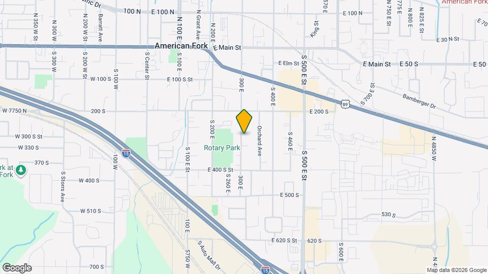 291 S 300 E Map and Location Details