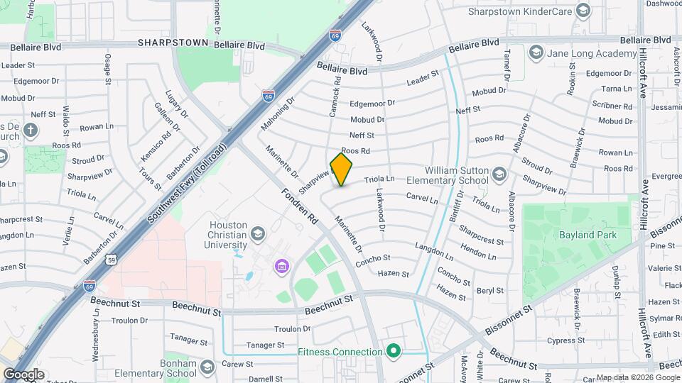 7143 Triola Ln Map and Location Details